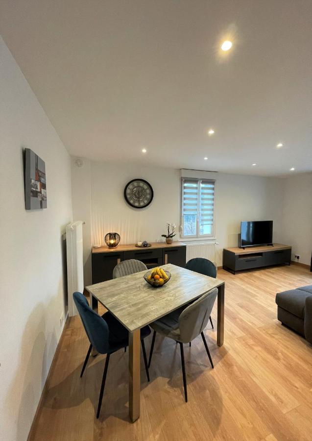 Appartement Les Tilleuls "3 Etoiles" นีเดอร์บรอนน์-เลส์-แบ็งส์ ภายนอก รูปภาพ