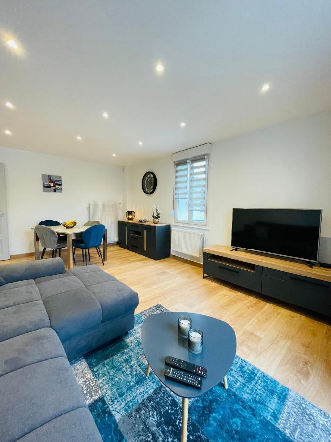 Appartement Les Tilleuls "3 Etoiles" นีเดอร์บรอนน์-เลส์-แบ็งส์ ภายนอก รูปภาพ