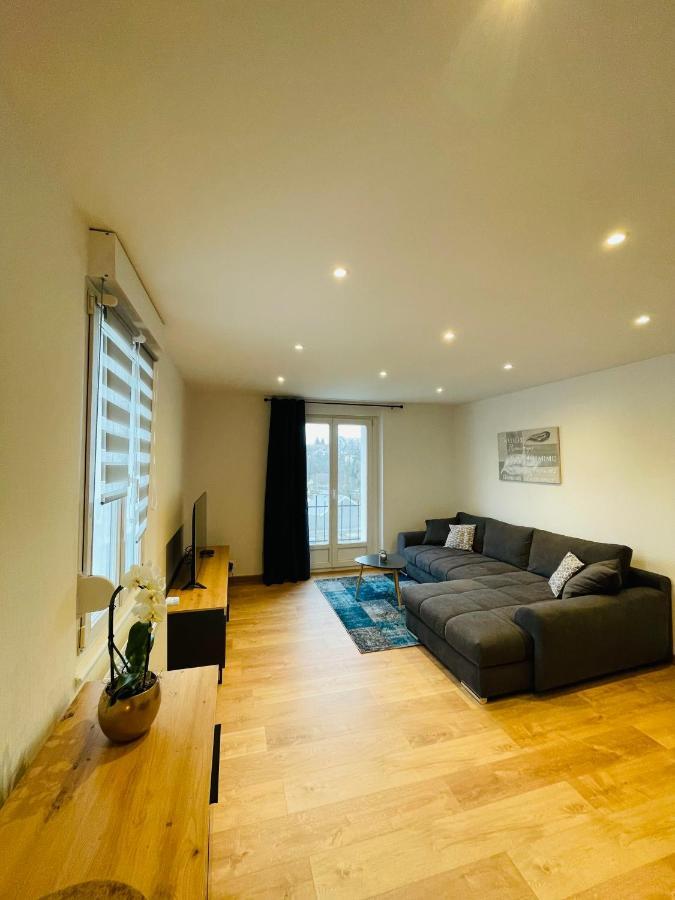 Appartement Les Tilleuls "3 Etoiles" นีเดอร์บรอนน์-เลส์-แบ็งส์ ภายนอก รูปภาพ